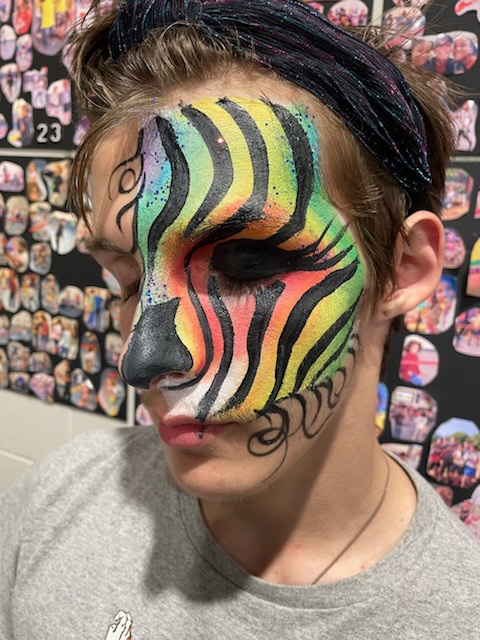 Face painting example